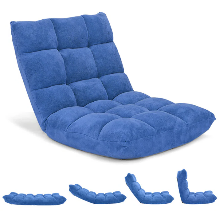 14-Position Adjustable Cushioned Floor Chair