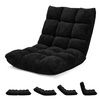 14-Position Adjustable Cushioned Floor Chair