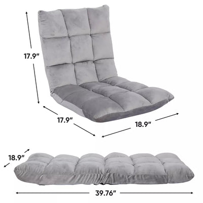 14-Position Adjustable Cushioned Floor Chair